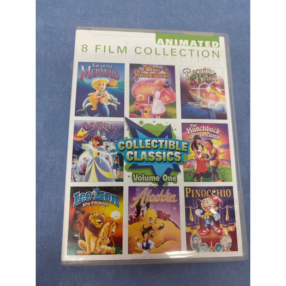 Gaiam Animated 8 Film Collection DVD Kids OS White Excellent 2-Disc Anthology